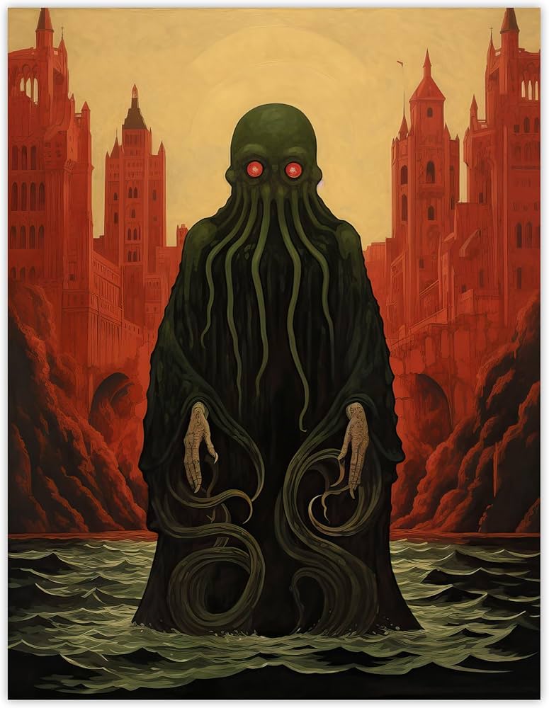 Peinture de Cthulhu
